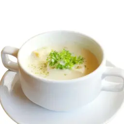 شوربة دجاج بالكريمة